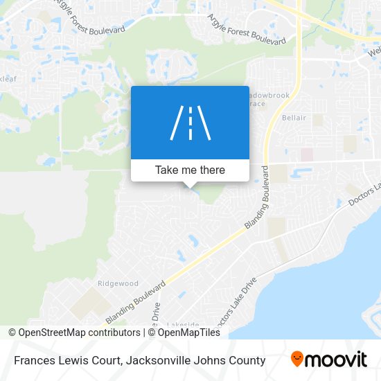 Frances Lewis Court map
