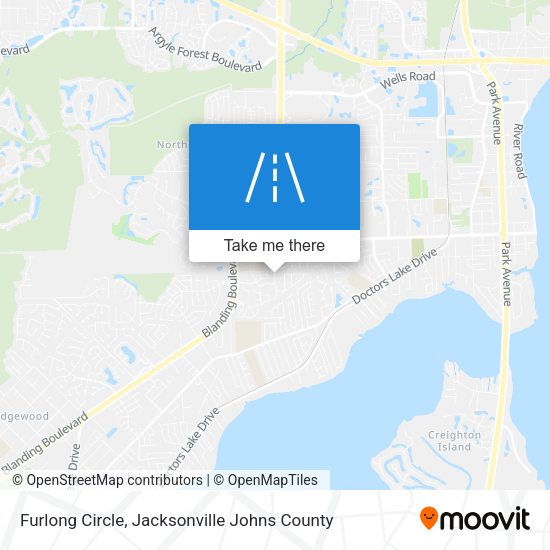 Furlong Circle map