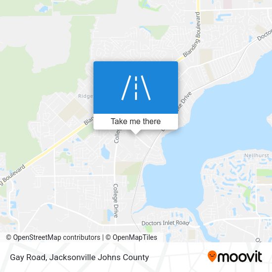 Mapa de Gay Road