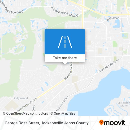George Ross Street map