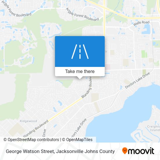 George Watson Street map