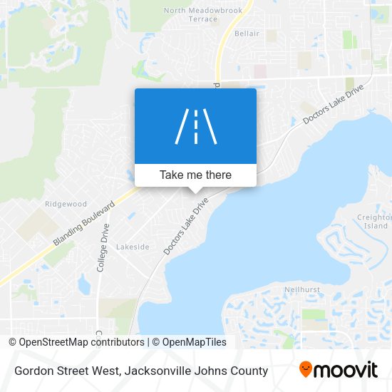 Gordon Street West map