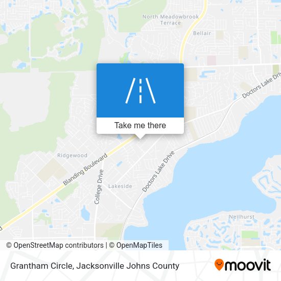 Grantham Circle map