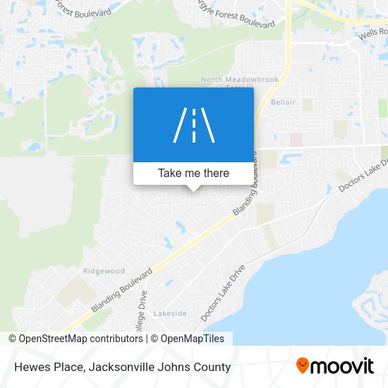 Hewes Place map