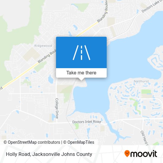 Holly Road map
