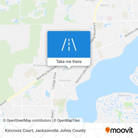 Kincross Court map