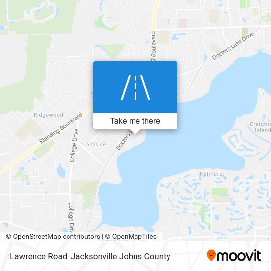 Lawrence Road map