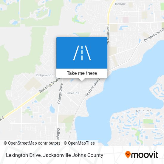 Mapa de Lexington Drive