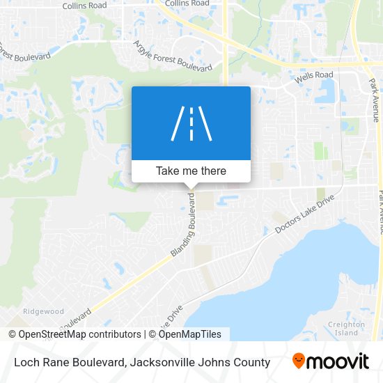Mapa de Loch Rane Boulevard