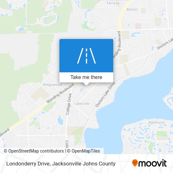 Londonderry Drive map