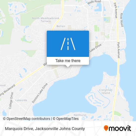Marquois Drive map