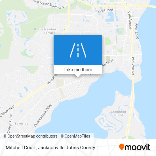 Mitchell Court map
