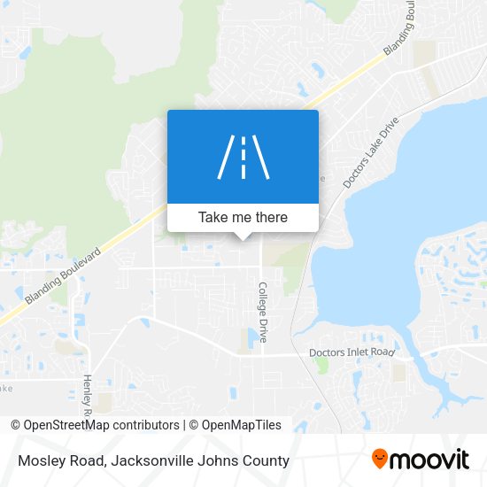 Mapa de Mosley Road