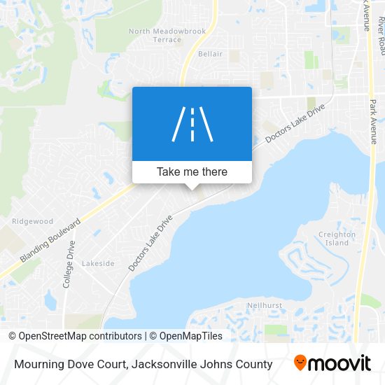 Mapa de Mourning Dove Court