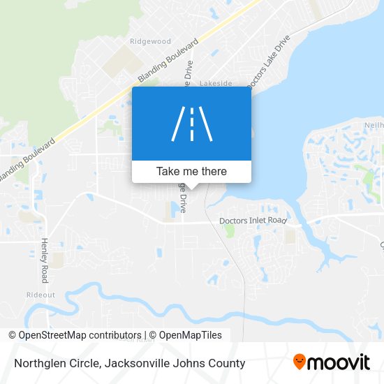 Mapa de Northglen Circle