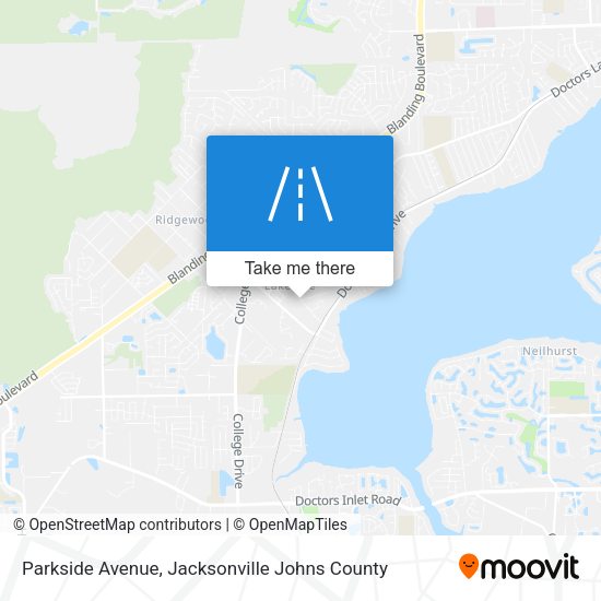 Mapa de Parkside Avenue