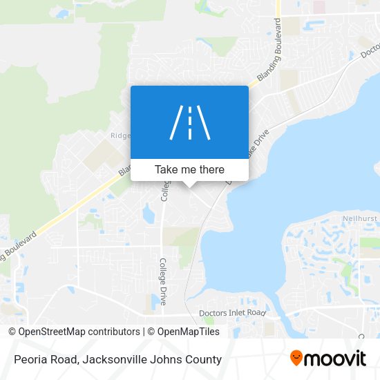 Mapa de Peoria Road