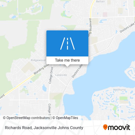 Mapa de Richards Road