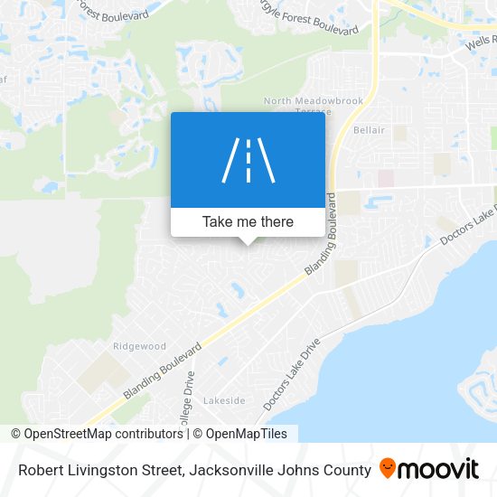 Robert Livingston Street map