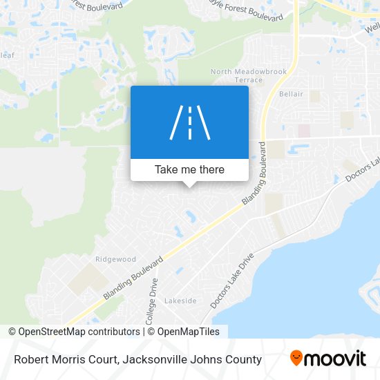 Robert Morris Court map