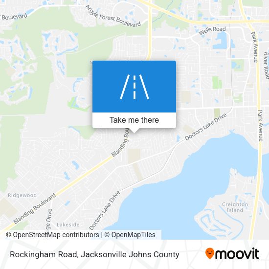 Rockingham Road map