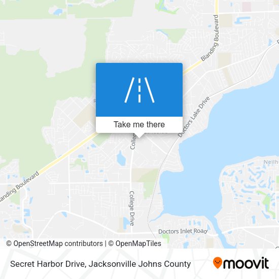Mapa de Secret Harbor Drive