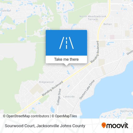 Sourwood Court map