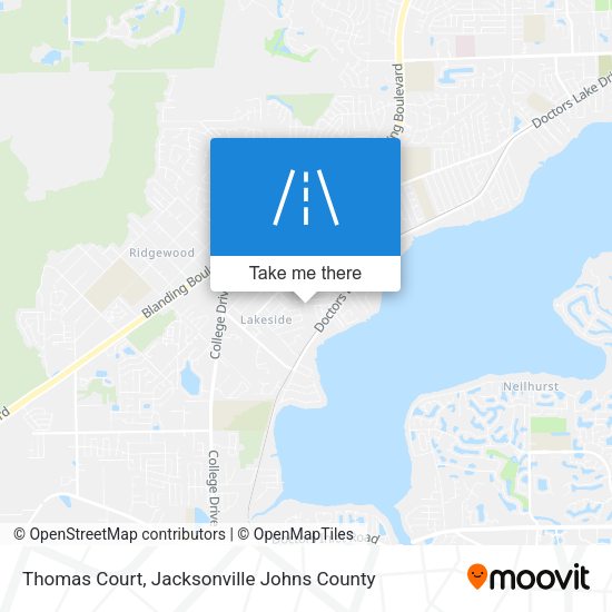 Mapa de Thomas Court