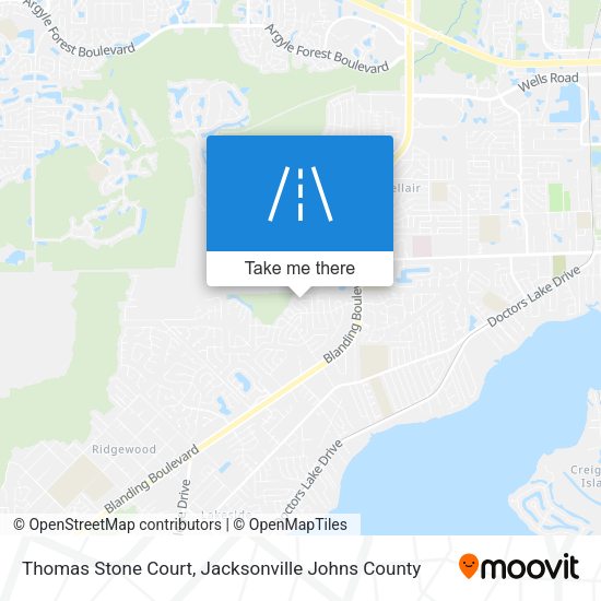 Thomas Stone Court map
