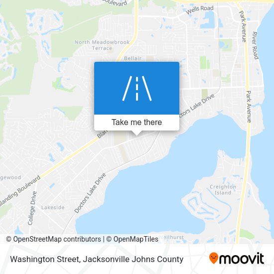 Mapa de Washington Street