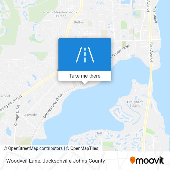 Mapa de Woodveil Lane
