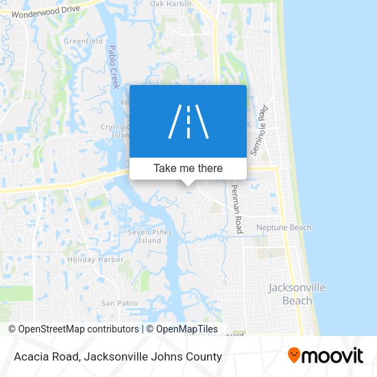 Acacia Road map