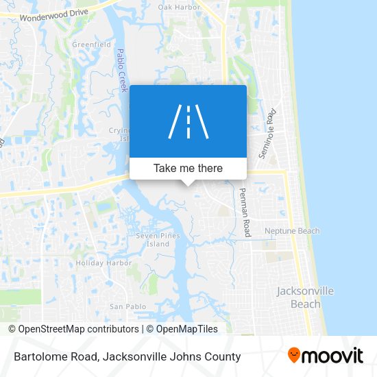 Bartolome Road map