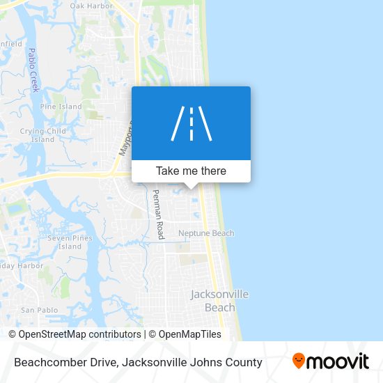 Mapa de Beachcomber Drive