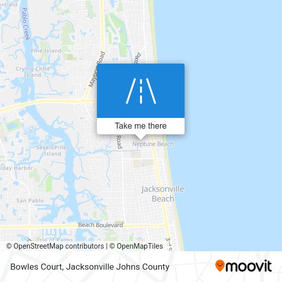 Bowles Court map