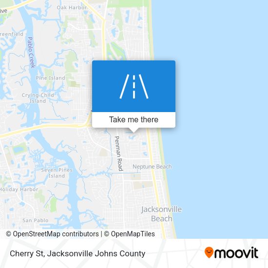 Cherry St map