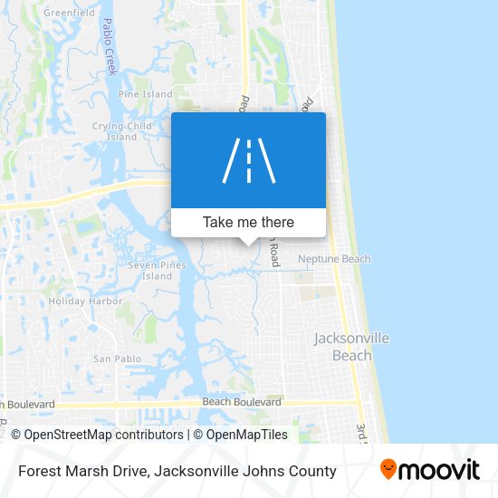Forest Marsh Drive map