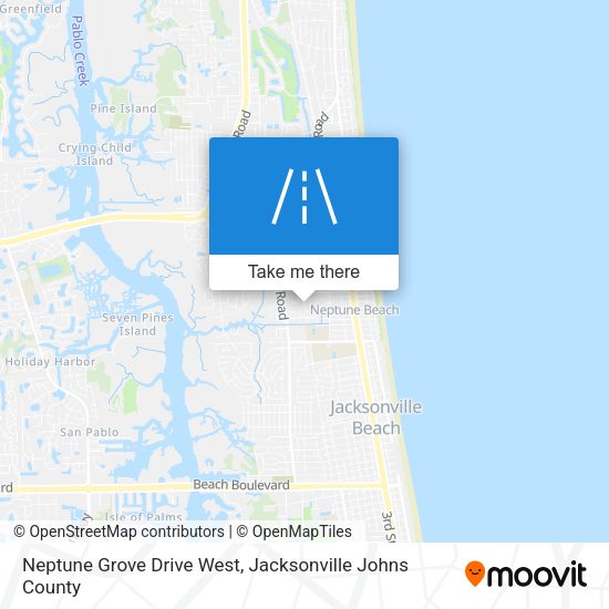 Mapa de Neptune Grove Drive West