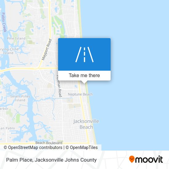 Palm Place map