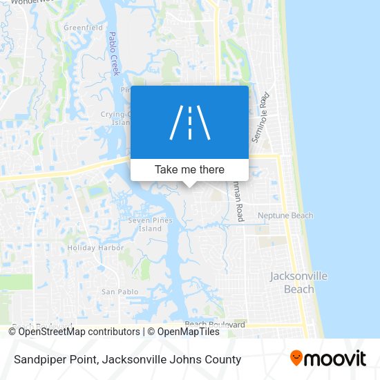 Sandpiper Point map