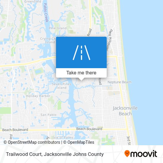 Trailwood Court map