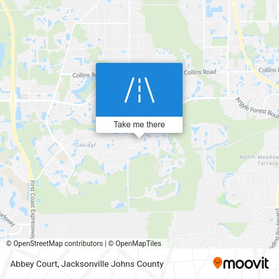 Abbey Court map