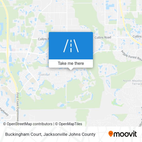 Buckingham Court map