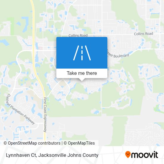 Mapa de Lynnhaven Ct