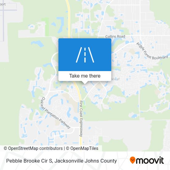 Pebble Brooke Cir S map