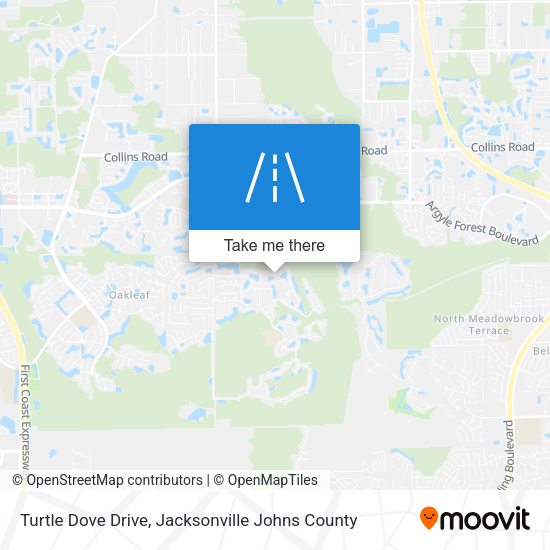 Mapa de Turtle Dove Drive