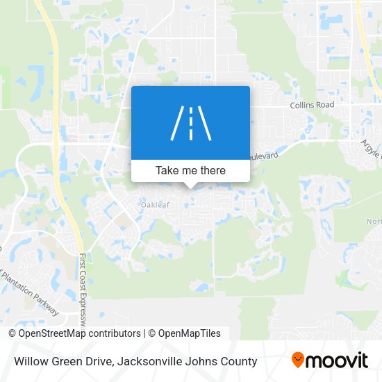 Mapa de Willow Green Drive