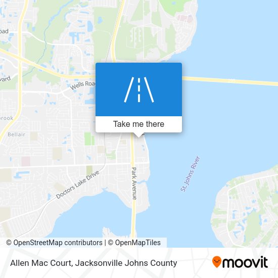 Mapa de Allen Mac Court