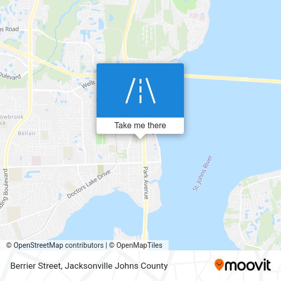 Berrier Street map