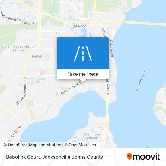 Bobolink Court map